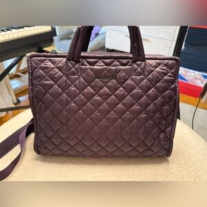 MZ Wallace Medium Box Tote - Raisin